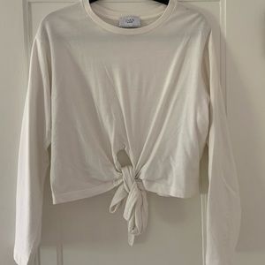 White Zara Long Sleeve